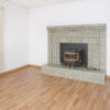 living room-fireplace