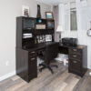 family room office area